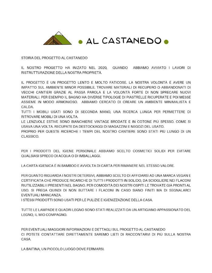 ドモドッソラ Al Castanedoヴィラ エクステリア 写真